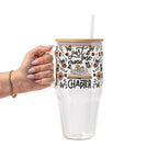 Just One More Chapter Glass Cup