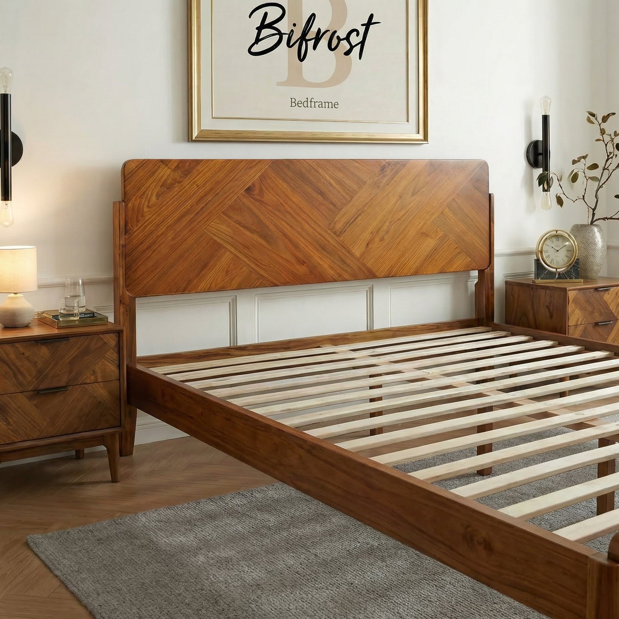 Bifrost Solid Wood Bed Frame