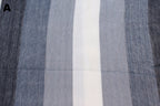 Alpaca Bed Blanket - Striped