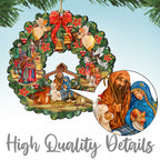 Morning in America Wooden Ornaments by Gelsinger - American Patriotic Decor - 8467104-DG