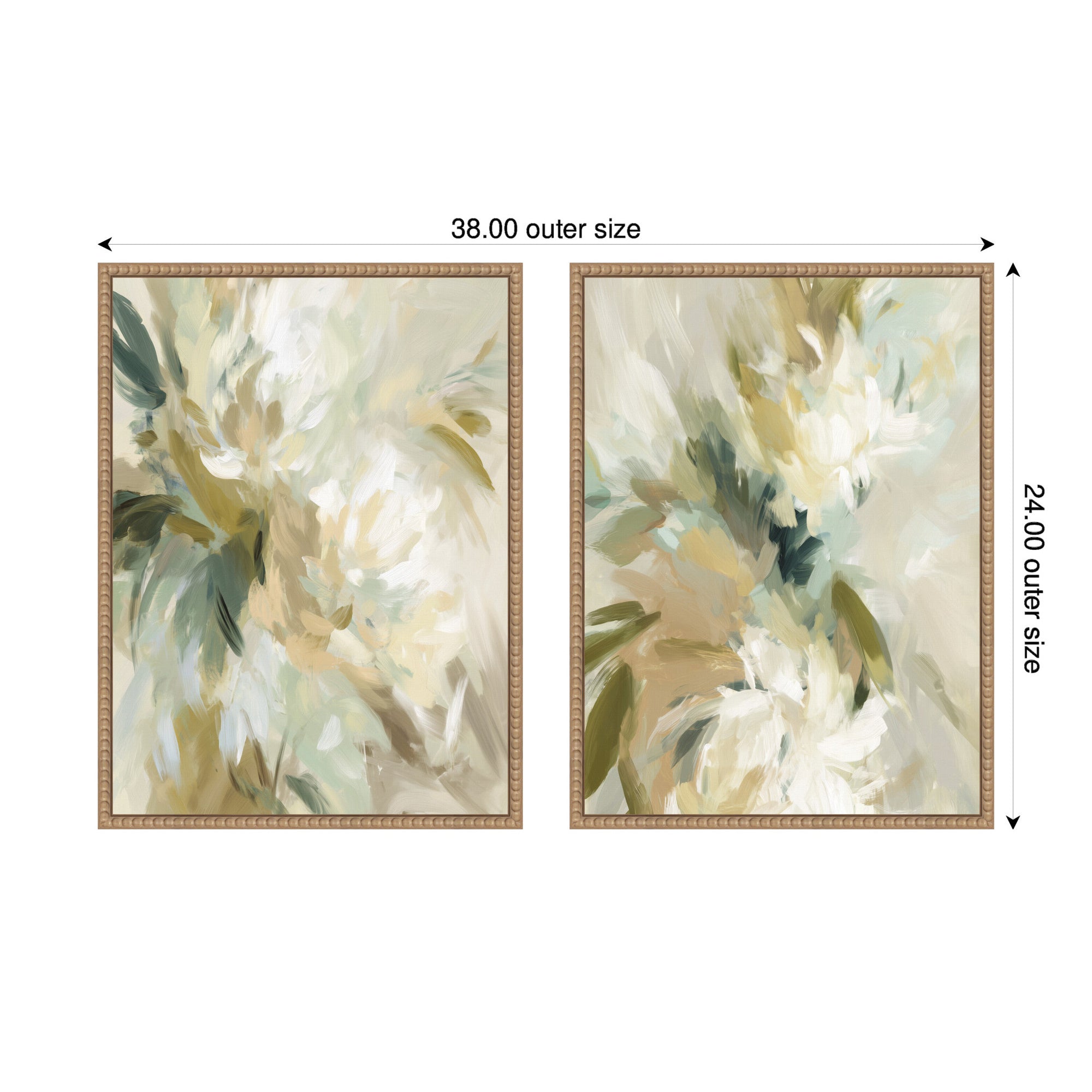 Garden No. 1 & No. 2 2 Piece Framed Canvas Wall Art Set by Amy Lighthall