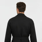 Waffle Spa Bathrobe for Men -  Absorbent, Lightweight