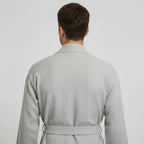 Waffle Spa Bathrobe for Men -  Absorbent, Lightweight