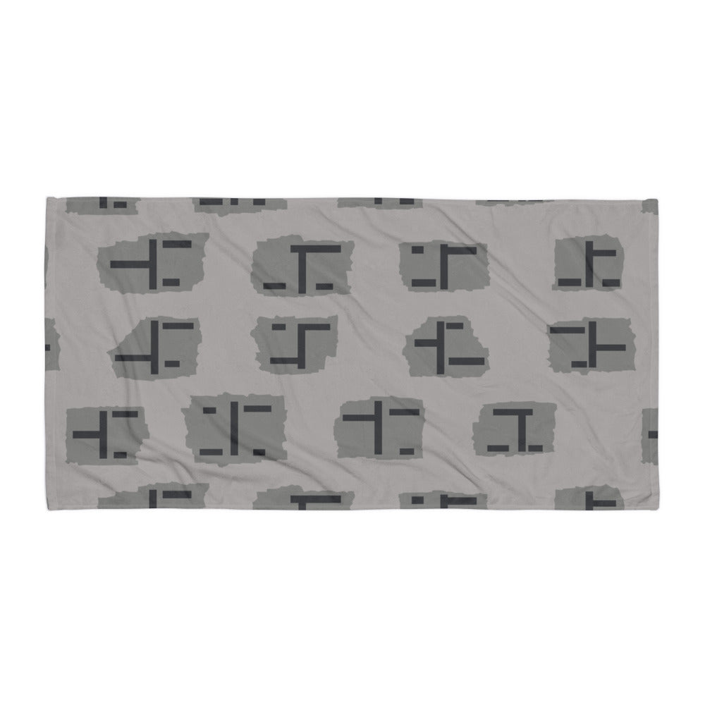 "T-Block" Beach Towel