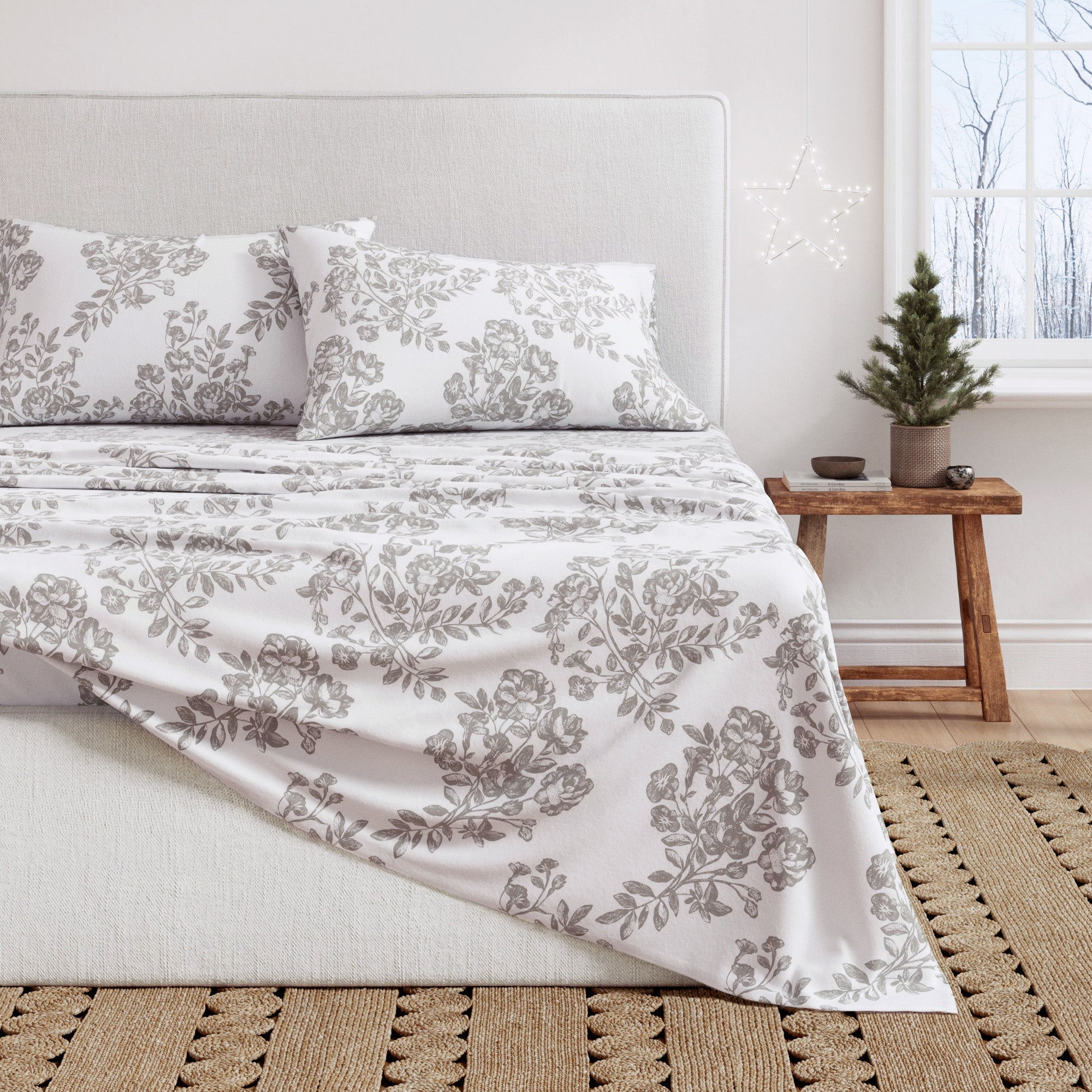 Turkish Cotton Flannel Sheet - Belle Collection