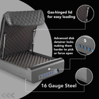 BoostedSafe Elite: Fingerprint, Key & Digital Combo
