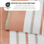 Decorative Cotton Stripe Bath Towel Set - Noelle Collection