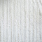 Tache White Ivory Polar Faux Fur with Sherpa Throw Blanket