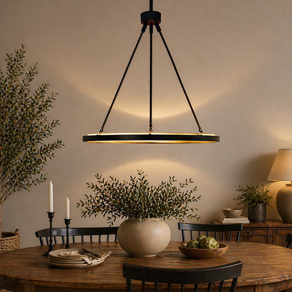 Adjustable Round LED Chandelier