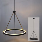 Adjustable Round LED Chandelier