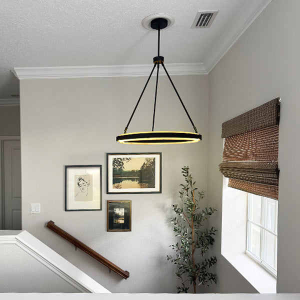 Adjustable Round LED Chandelier