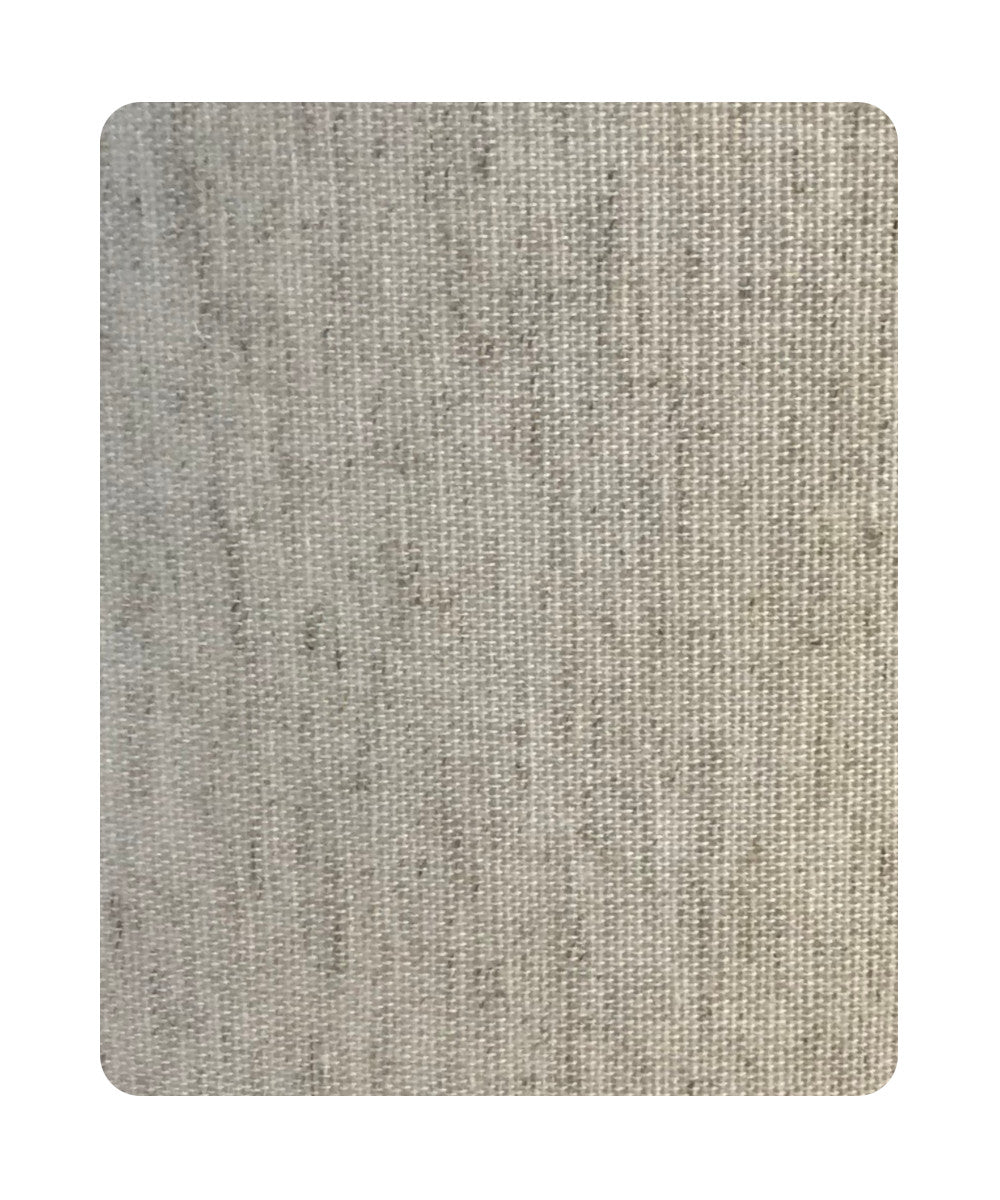 8"W x 7"H Textured Oatmeal Hard Back Lampshade Edison Clip On