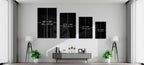 Glowing Heart Ace And Golden Dice Glass Wall Art