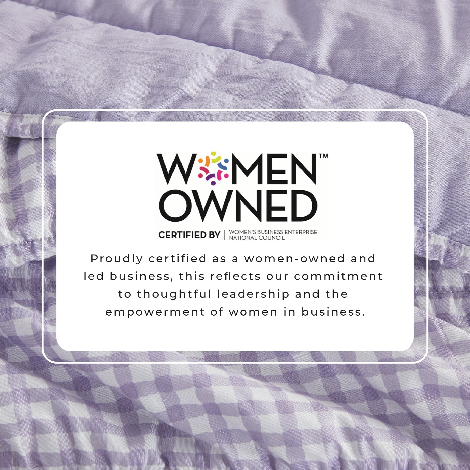 Gingham Printed Quilt Set - Gingham Collection