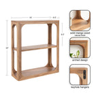 Dahl Tiered Wall Shelf