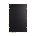 Rosella Floral Rectangular Mirror Metal