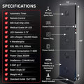 Full-Body Dual-Chip Clinical-Grade Red Light Therapy Panel (SAK63480)