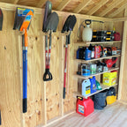 Garden Tool Organizer Hooks - Stud Mounted