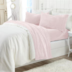 Solid Plush Sheet - Velvet Luxe Collection