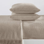 Solid Plush Sheet - Velvet Luxe Collection