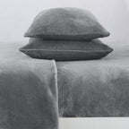 Solid Plush Sheet - Velvet Luxe Collection