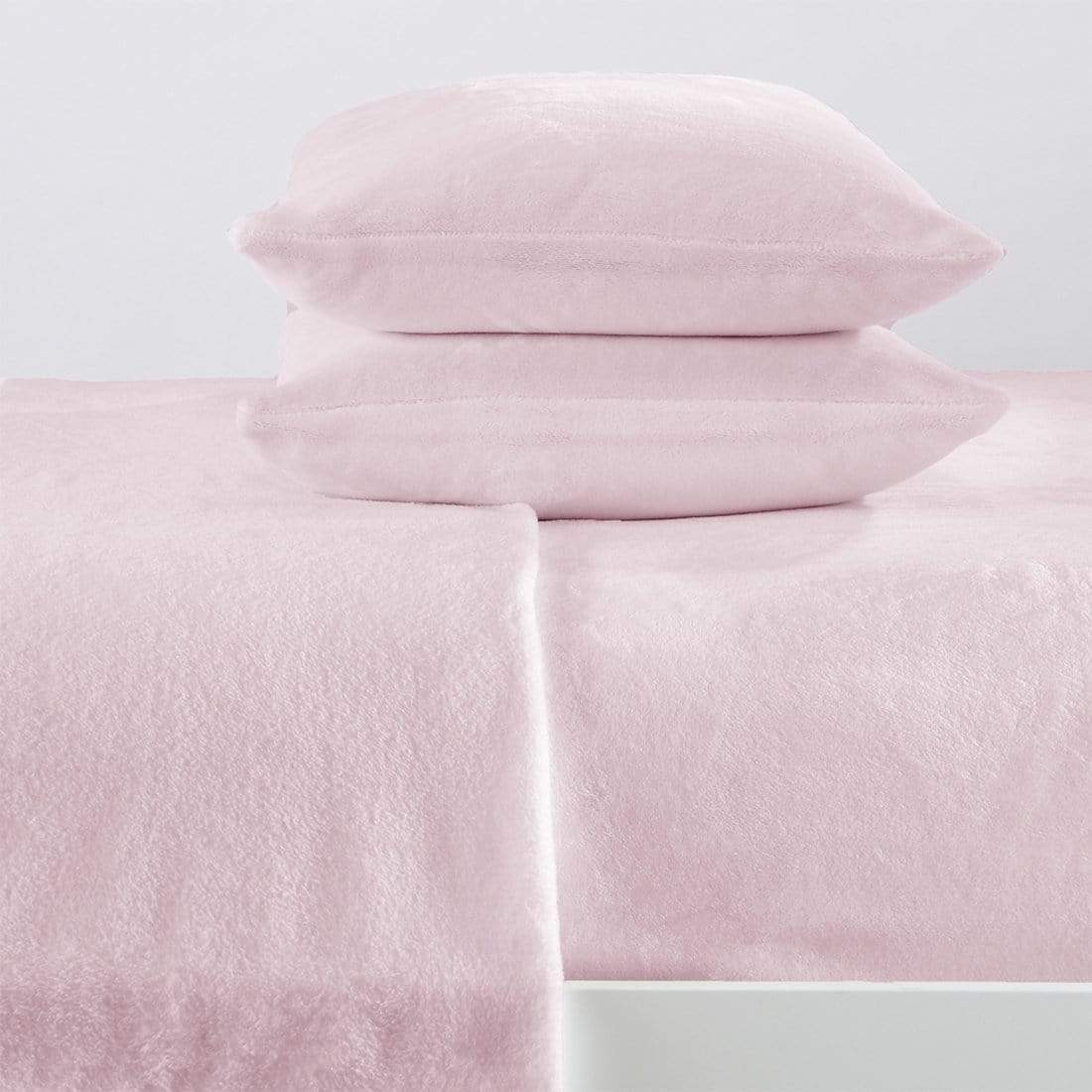 Solid Plush Sheet - Velvet Luxe Collection