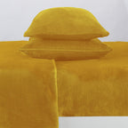 Solid Plush Sheet - Velvet Luxe Collection