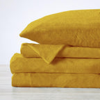 Solid Plush Sheet - Velvet Luxe Collection