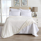 Velvet Plush Sherpa Luxury Bed Blanket - Kinsley Collection