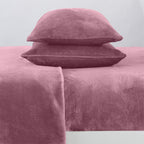 Solid Plush Sheet - Velvet Luxe Collection