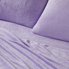 Solid Plush Sheet - Velvet Luxe Collection