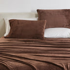 Solid Plush Sheet - Velvet Luxe Collection
