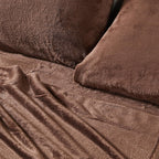 Solid Plush Sheet - Velvet Luxe Collection