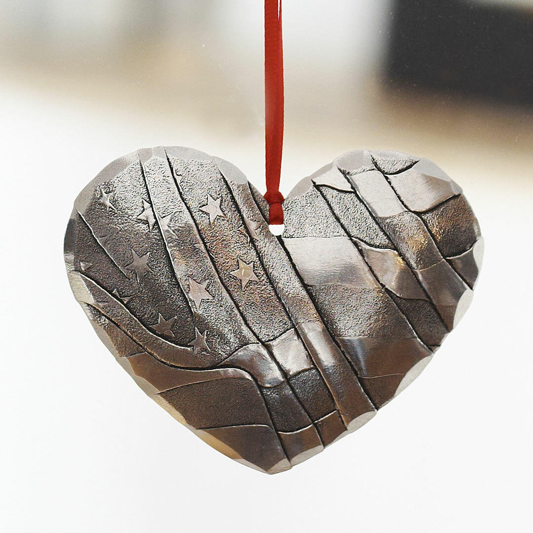 Heart of America Ornament (Aluminum)