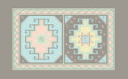 Armenian Alphabet Lap Blanket