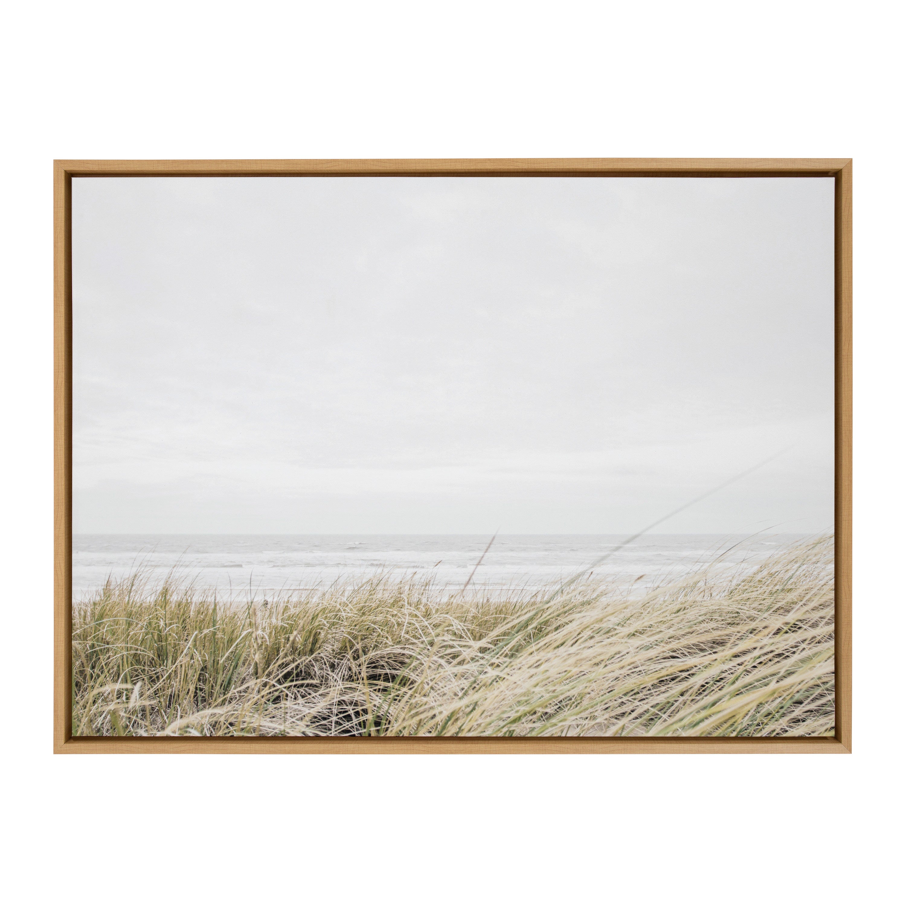 Sylvie East Beach Framed Canvas by Amy Peterson Art Studio