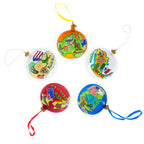 Seattle, Washington Glass Ball Christmas Ornament 3.25 Inches