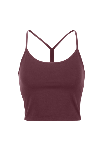 Lea Organic Cotton Cropped Tank