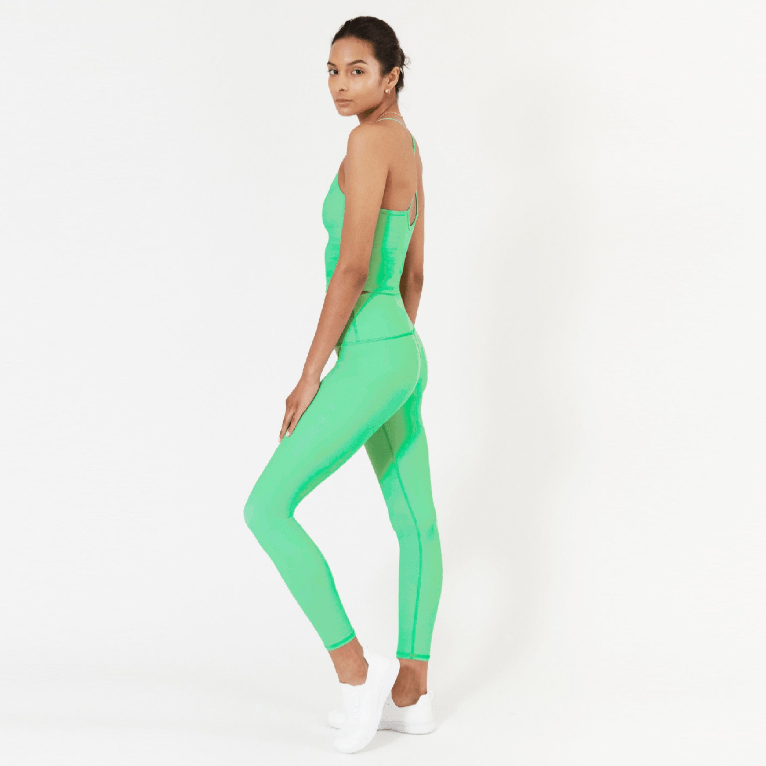 Lea Organic Cotton Cropped Tank