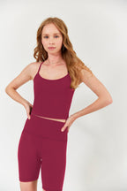 Lea Organic Cotton Cropped Tank