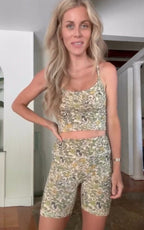 Lea Organic Cotton Cropped Tank