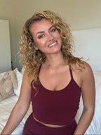 Lea Organic Cotton Cropped Tank