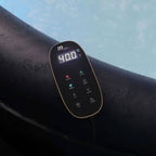MSpa Aurora Urban Series Six-Person Inflatable Round Hot Tub With Hydro Massage [U-AU061] (SAK19375)