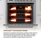 Rangaire 24" Gas Range Convection Oven Freestanding Stainless Steel RRG241TS