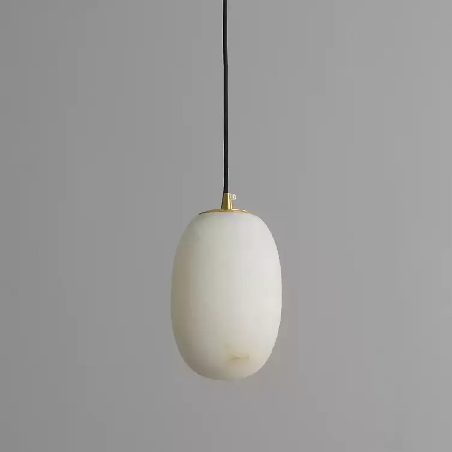 Oval Alabaster Pendant Light