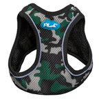 Plush Step In Air Mesh Harness - Camo