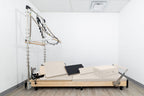 Janet Elite Plus Foldable Pilates Reformer – Studio Grade Luxury Maple Wood Home Pilates Machine - RE016
