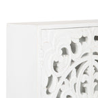 Saanvi Carved Wood Wall Cabinet