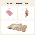 Soft Fleece Pet Blankets 3 Pack Fluffy Dog Throws
