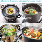 Stainless Steel Vegetable Steamer Basket
